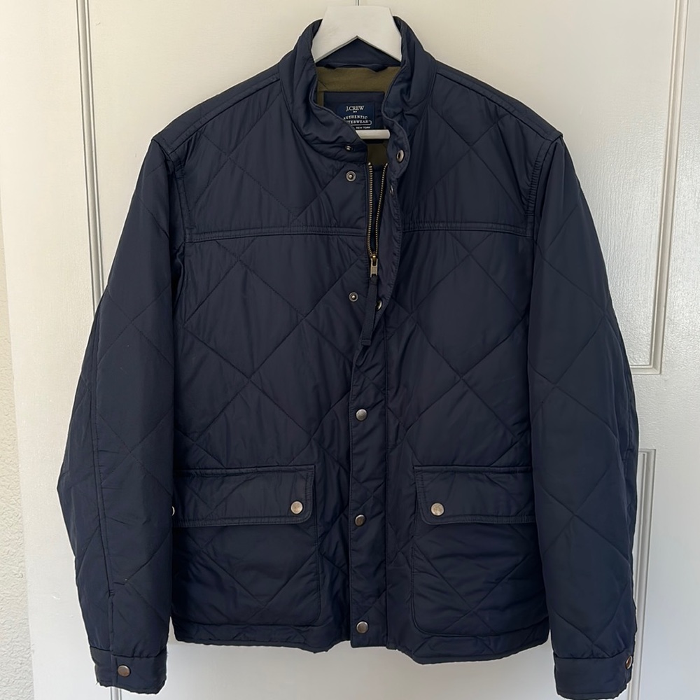 JCrew Sussex Quilted Jacket